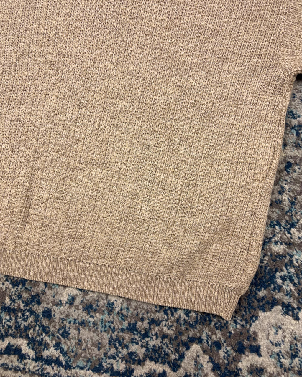 Vintage TT & Company Beige Pullover Knit Sweater Size Large