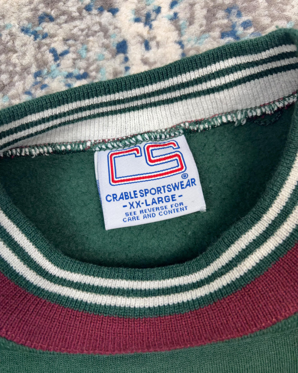 Vintage 90s Golf Classic Embroidered Crest Graphic Pullover Crewneck Sweater Size 2XL