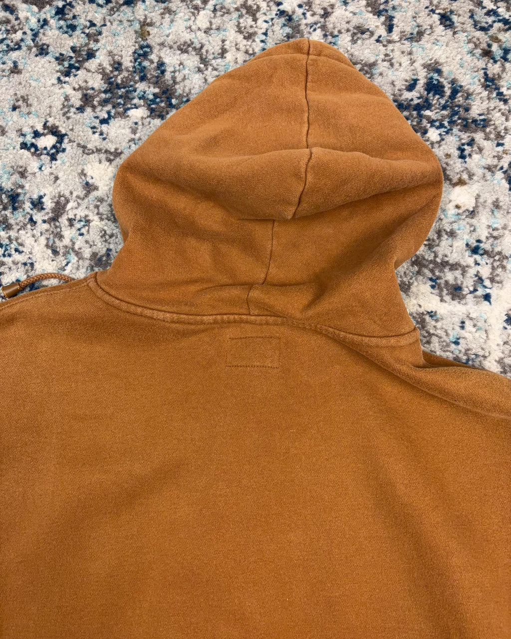 Vintage St. Johns Bay Full Zip Brown Hooded Sweatshirt Size Large