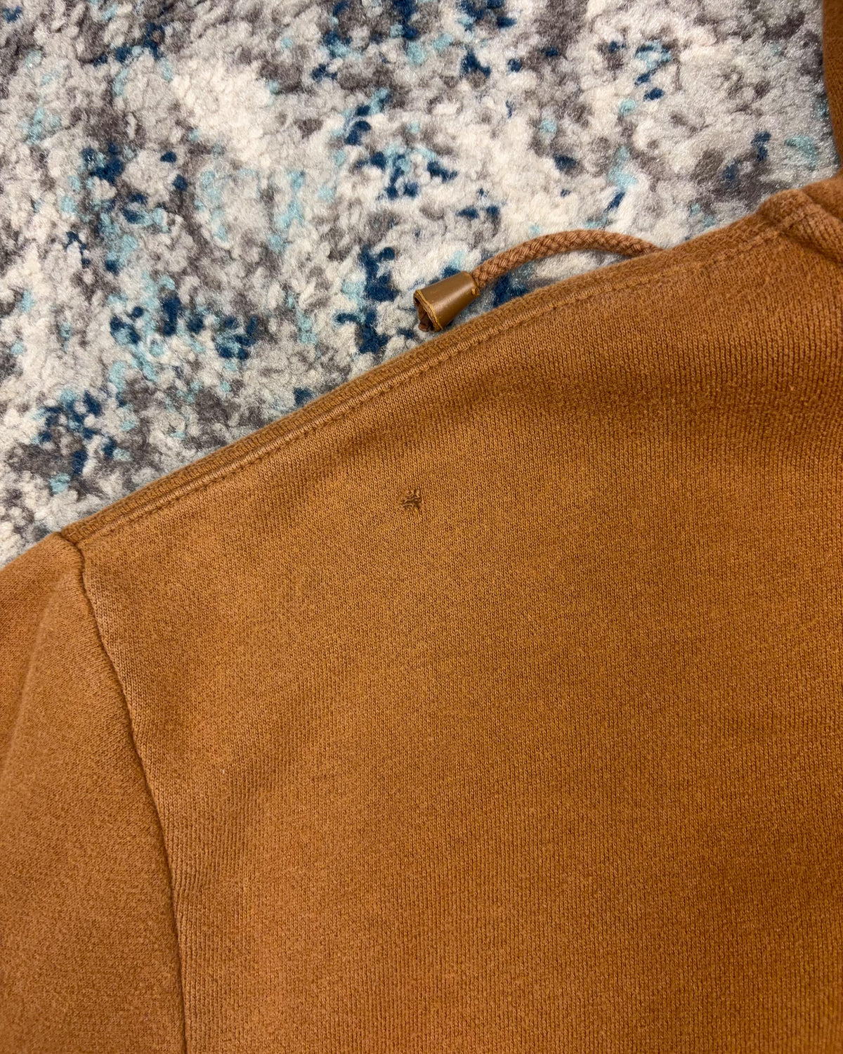 Vintage St. Johns Bay Full Zip Brown Hooded Sweatshirt Size Large