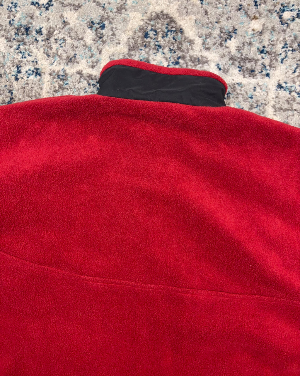 Vintage Mars Racing Embroidered Logo 1/2 Zip Fleece Sweatshirt Size XL