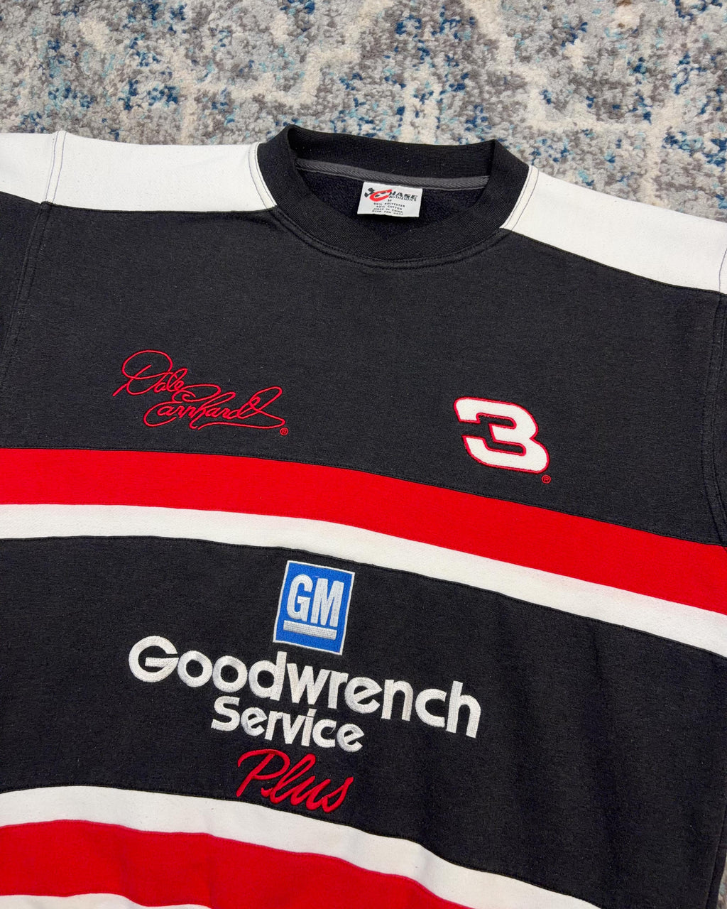 Vintage Dale Earnhardt #3 Nascar Goodwrench Racing Embroidered Sweatshirt Size Medium