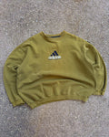 Vintage 90s Adidas Equipment Embroidered Spellout Logo Crewneck Sweatshirt Size XL