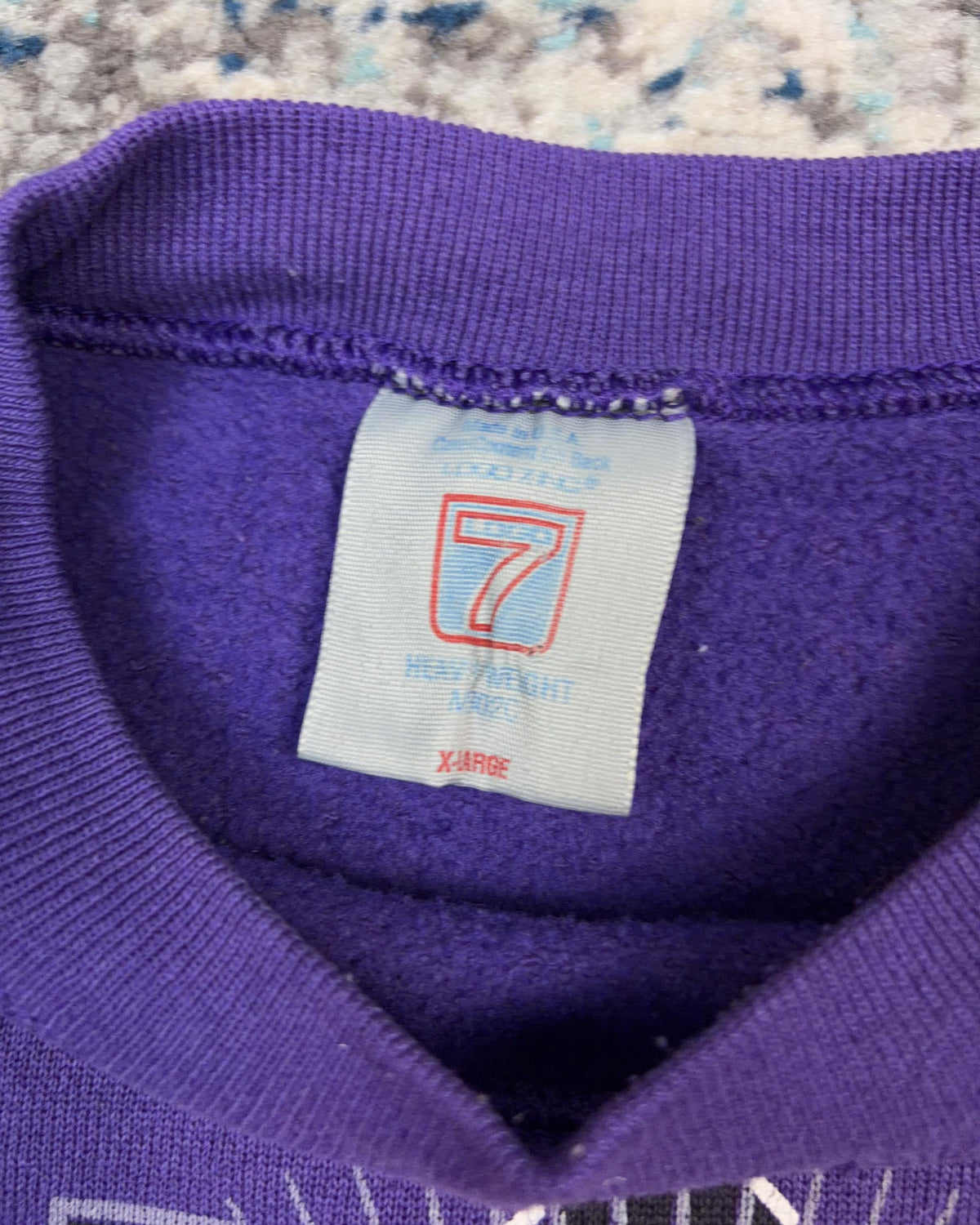Vintage 1992 Minnesota Vikings NFL Graphic Spellout Crewneck Sweatshirt Size XL