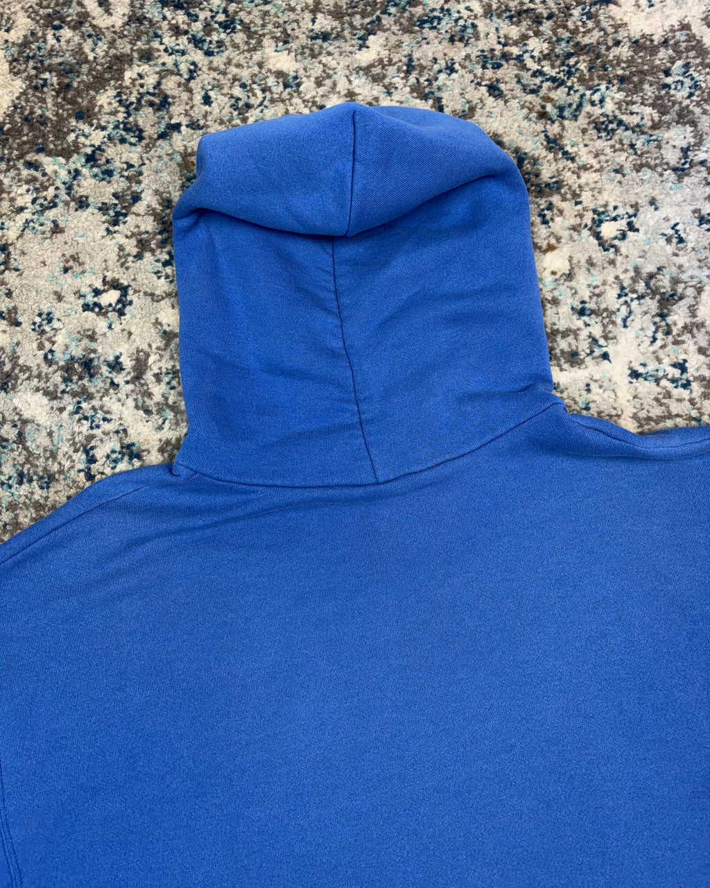 Vintage 1995 New York Giants NFL Spellout Graphic Hooded Sweatshirt Size XL