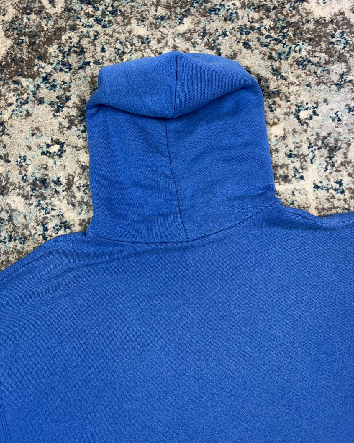 Vintage 1995 New York Giants NFL Spellout Graphic Hooded Sweatshirt Size XL