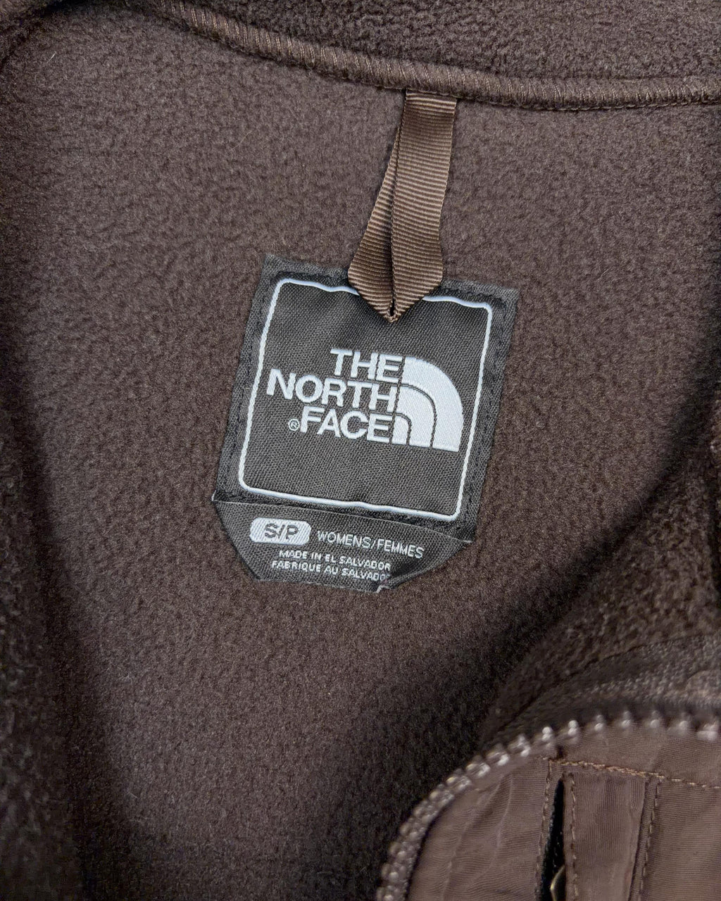 Vintage Womens The North Face TNF Full Zip Denali Fleece Sweatshirt Size Small