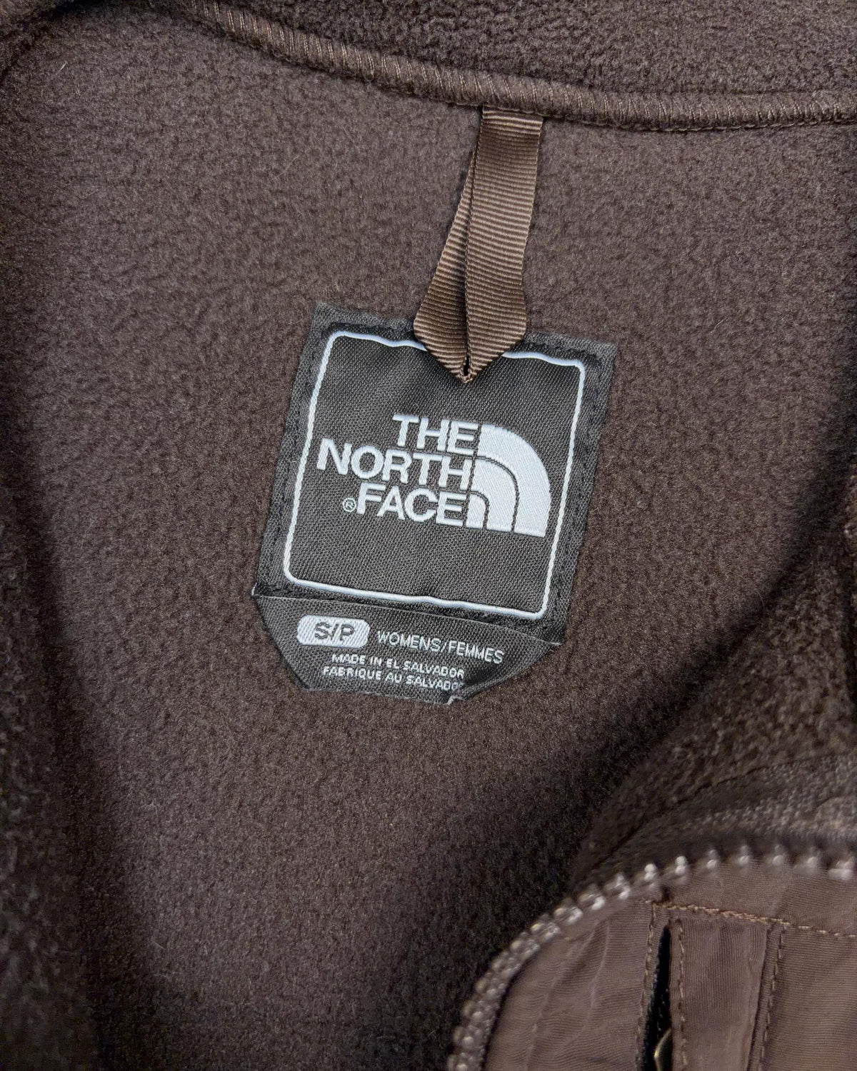 Vintage Womens The North Face TNF Full Zip Denali Fleece Sweatshirt Size Small