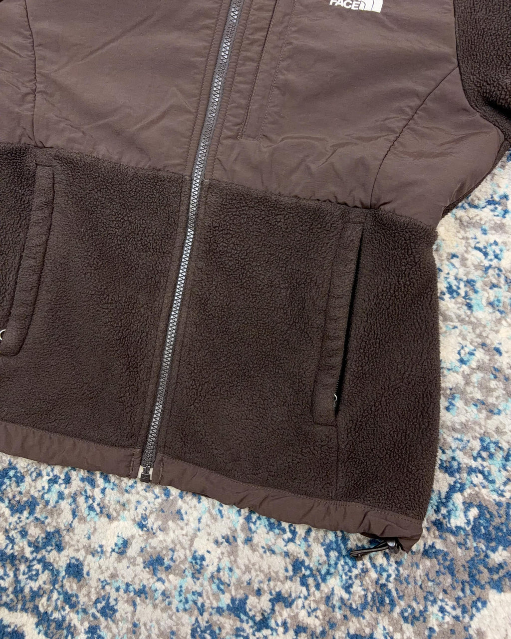Vintage Womens The North Face TNF Full Zip Denali Fleece Sweatshirt Size Small