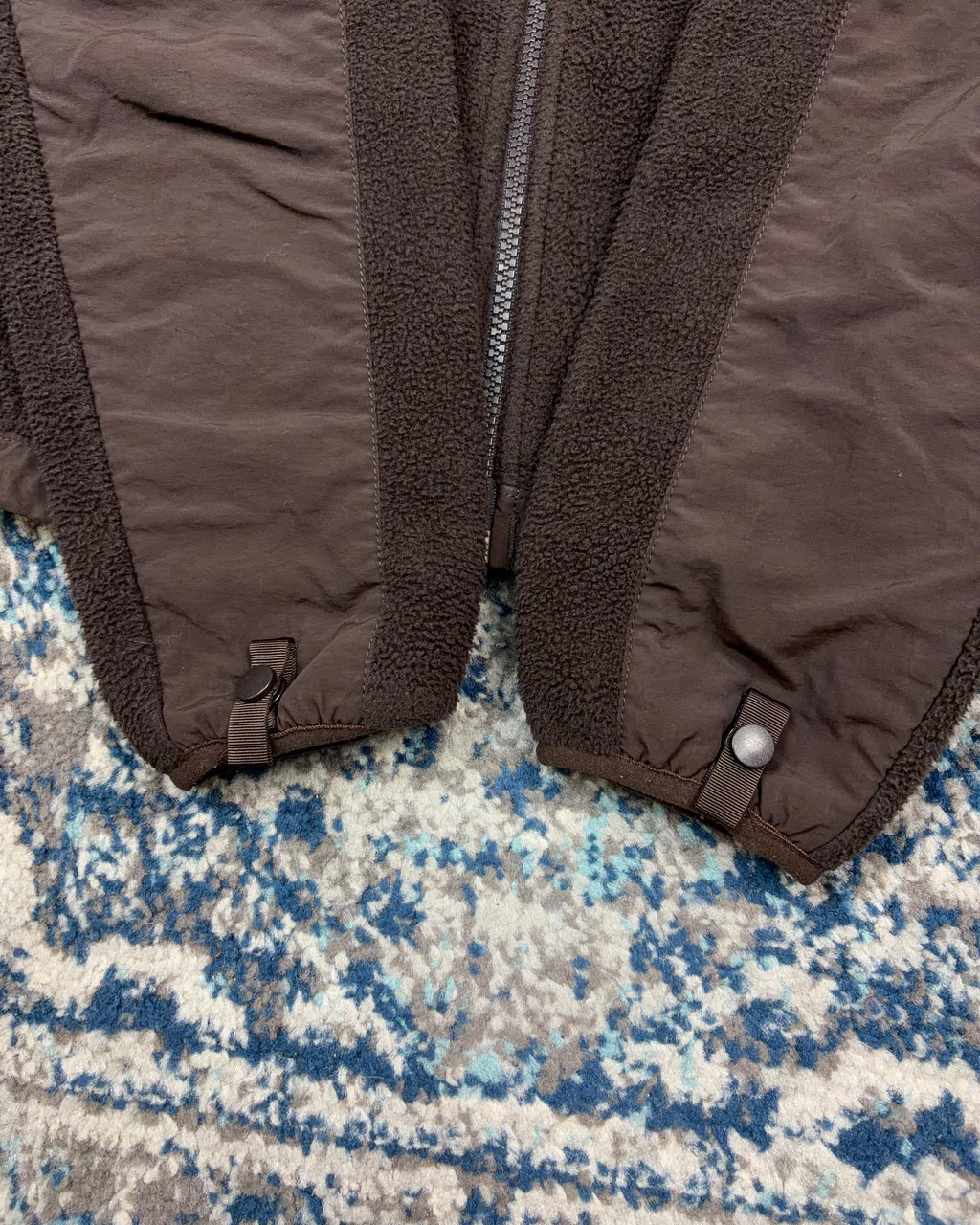 Vintage Womens The North Face TNF Full Zip Denali Fleece Sweatshirt Size Small