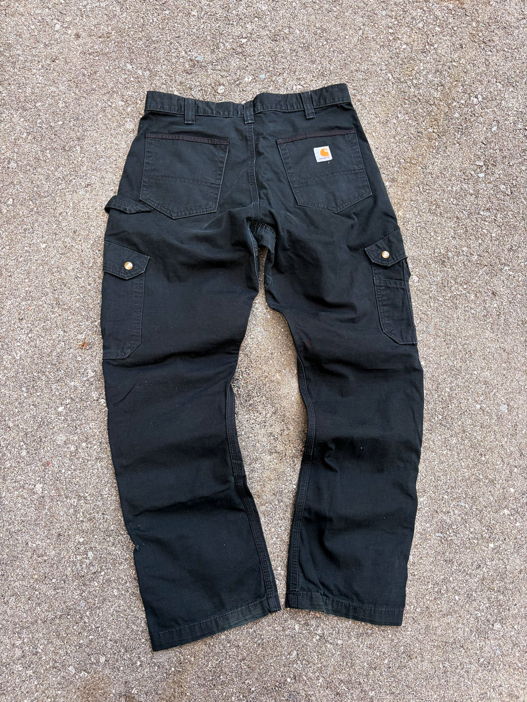 Carhartt Relaxed Fit Canvas Workwear Cargo Pants Size 34