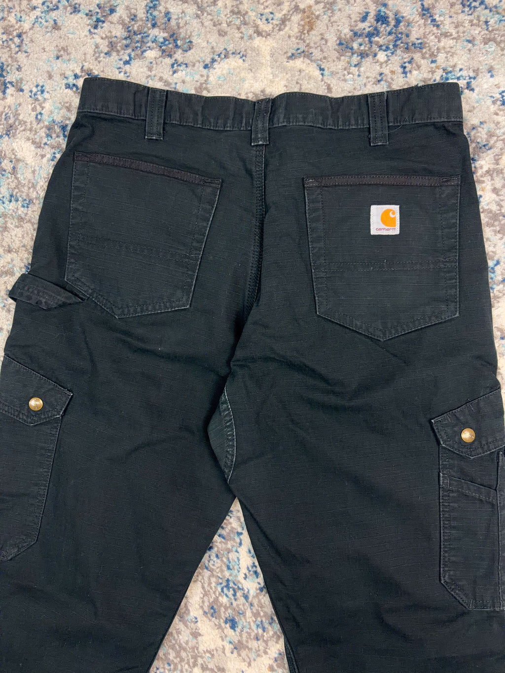 Carhartt Relaxed Fit Canvas Workwear Cargo Pants Size 34