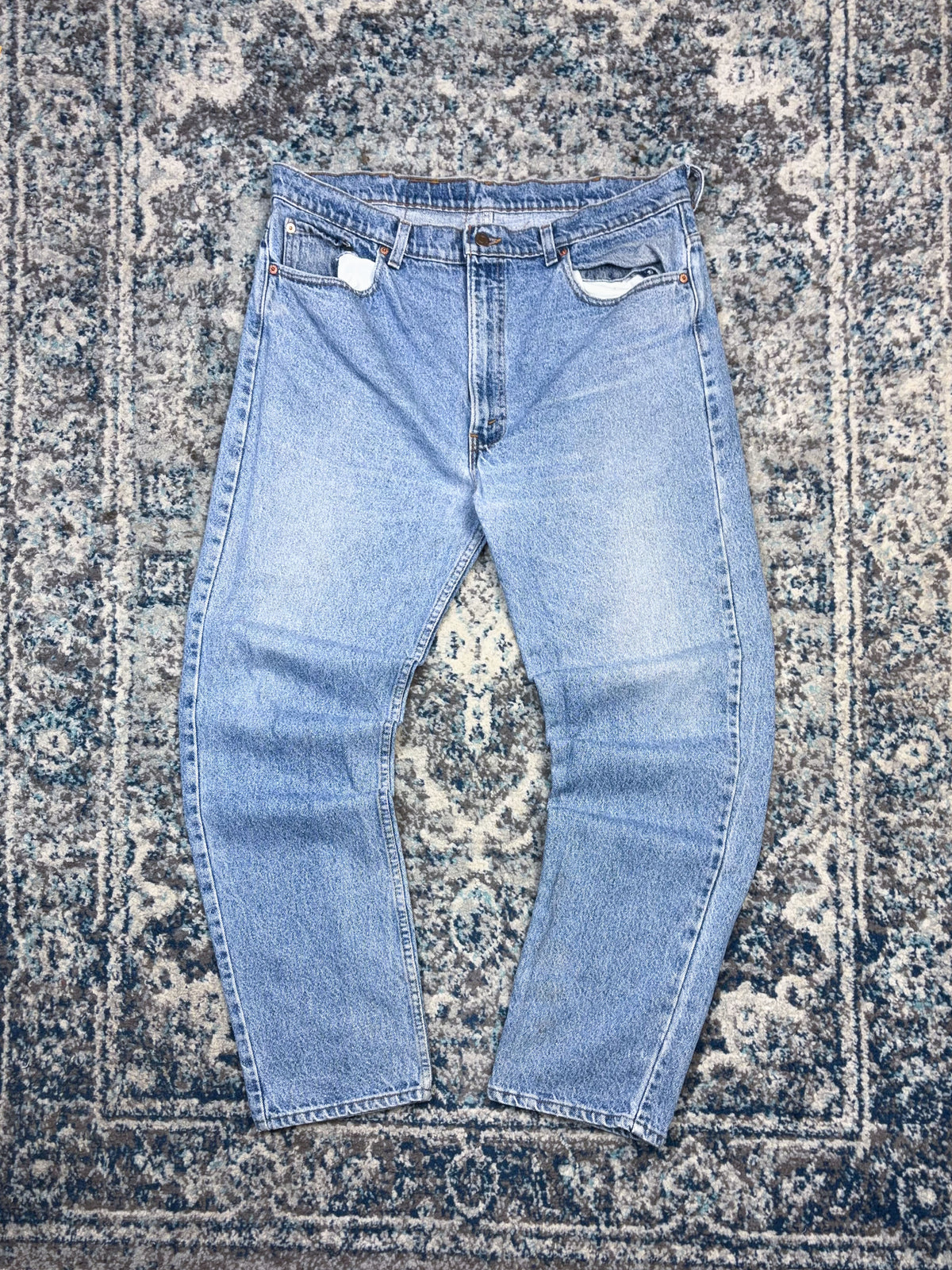 Vintage Levis XX 505 Red Tab Medium Wash Denim Pants Size 37