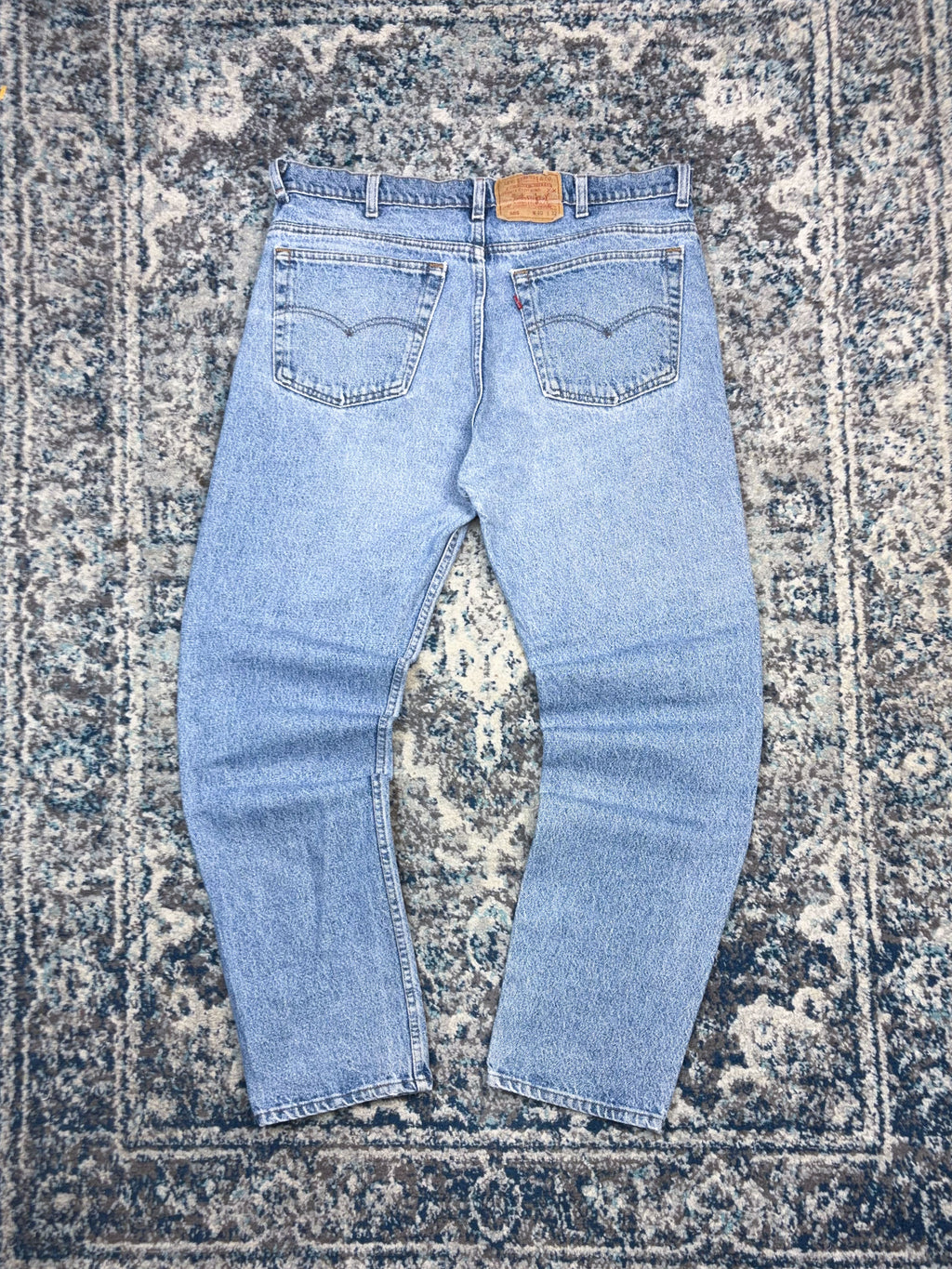 Vintage Levis XX 505 Red Tab Medium Wash Denim Pants Size 37