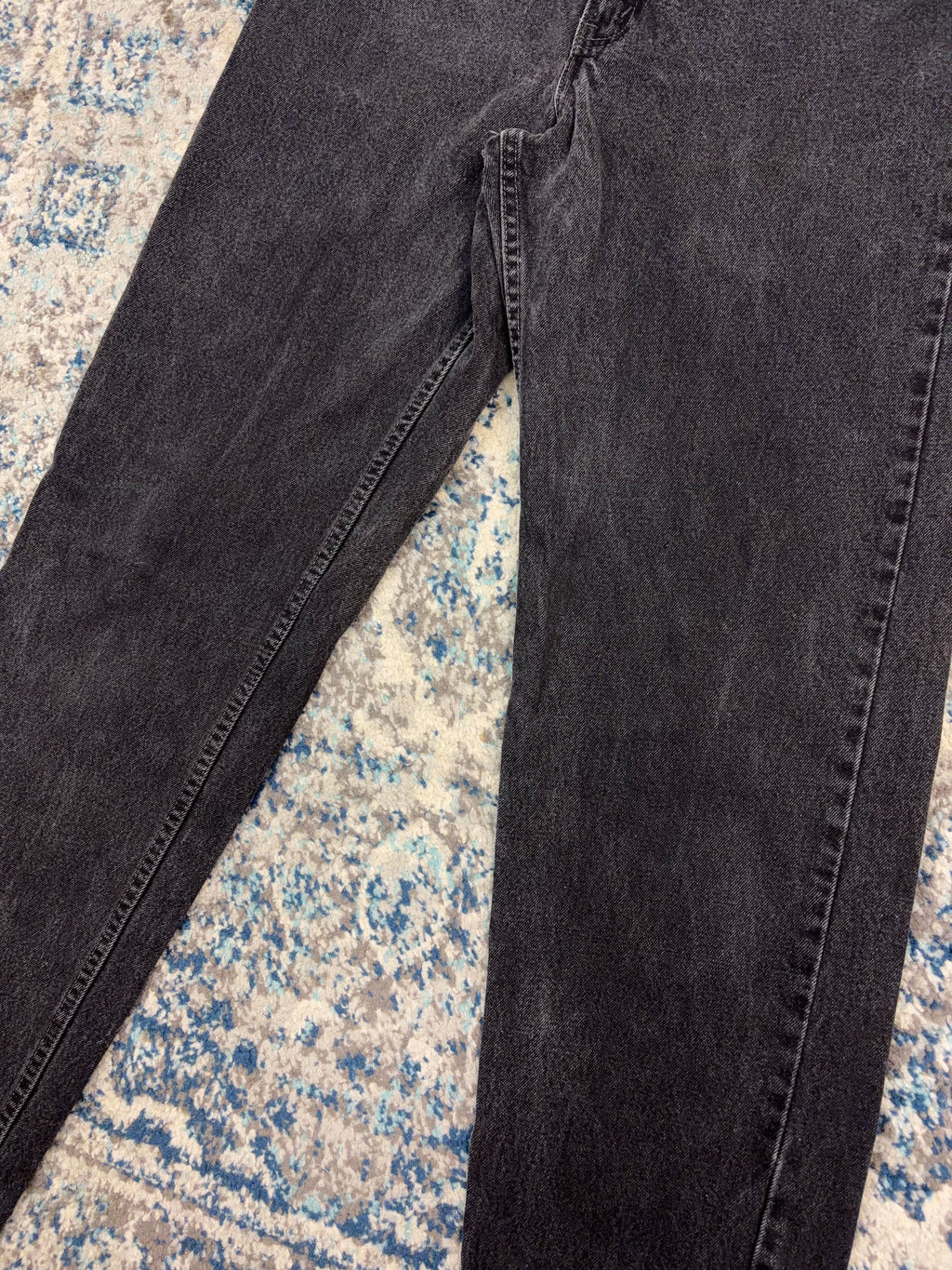 Vintage Levis 550 Red Tab Relaxed Fit Black Wash Denim Pants Size 30
