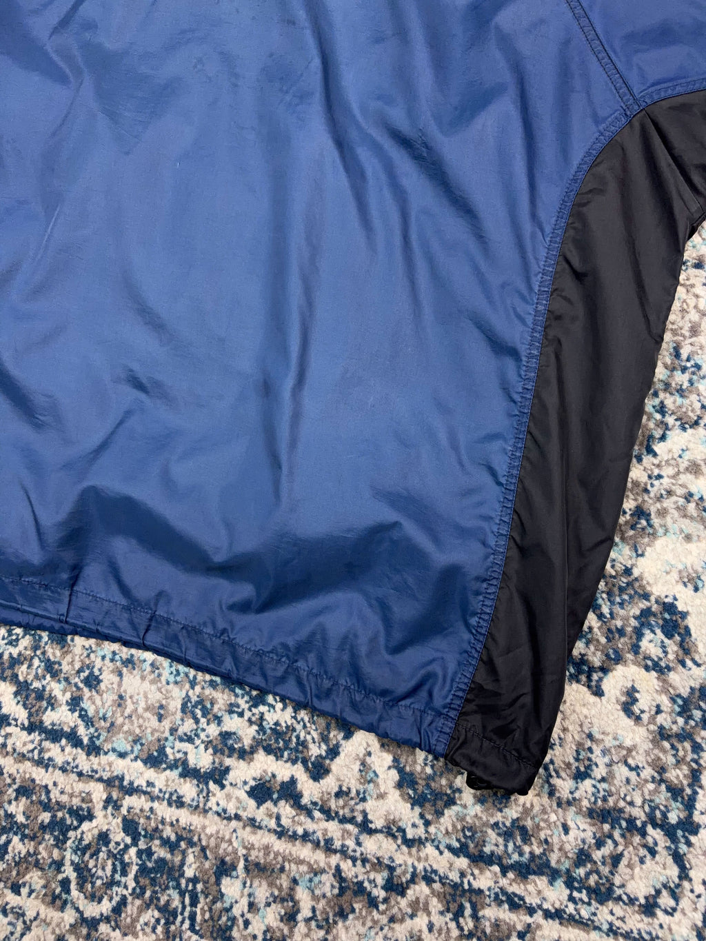 Vintage Nike Embroidered Middle Swoosh 1/2 Zip Anorak Windbreaker Jacket Size XL