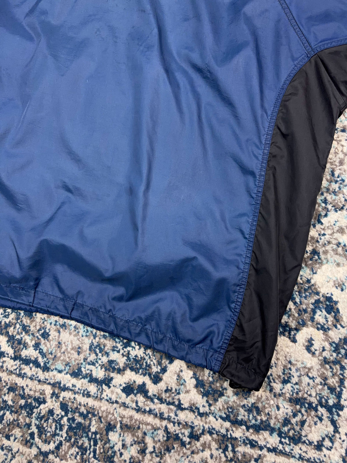 Vintage Nike Embroidered Middle Swoosh 1/2 Zip Anorak Windbreaker Jacket Size XL