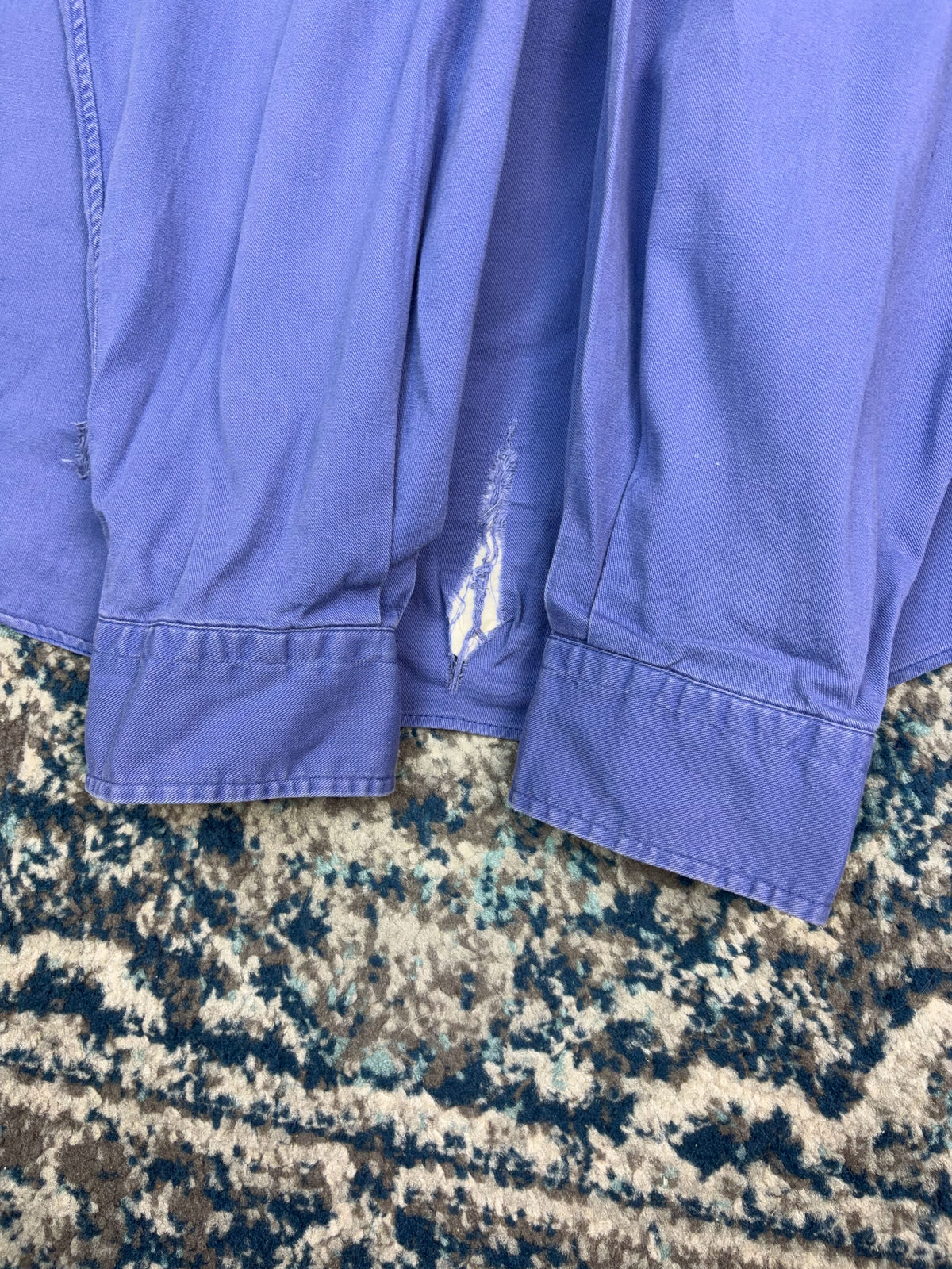 Vintage 90s Polo Ralph Lauren Embroidered Pony Long Sleeve Button Up Shirt Size XL