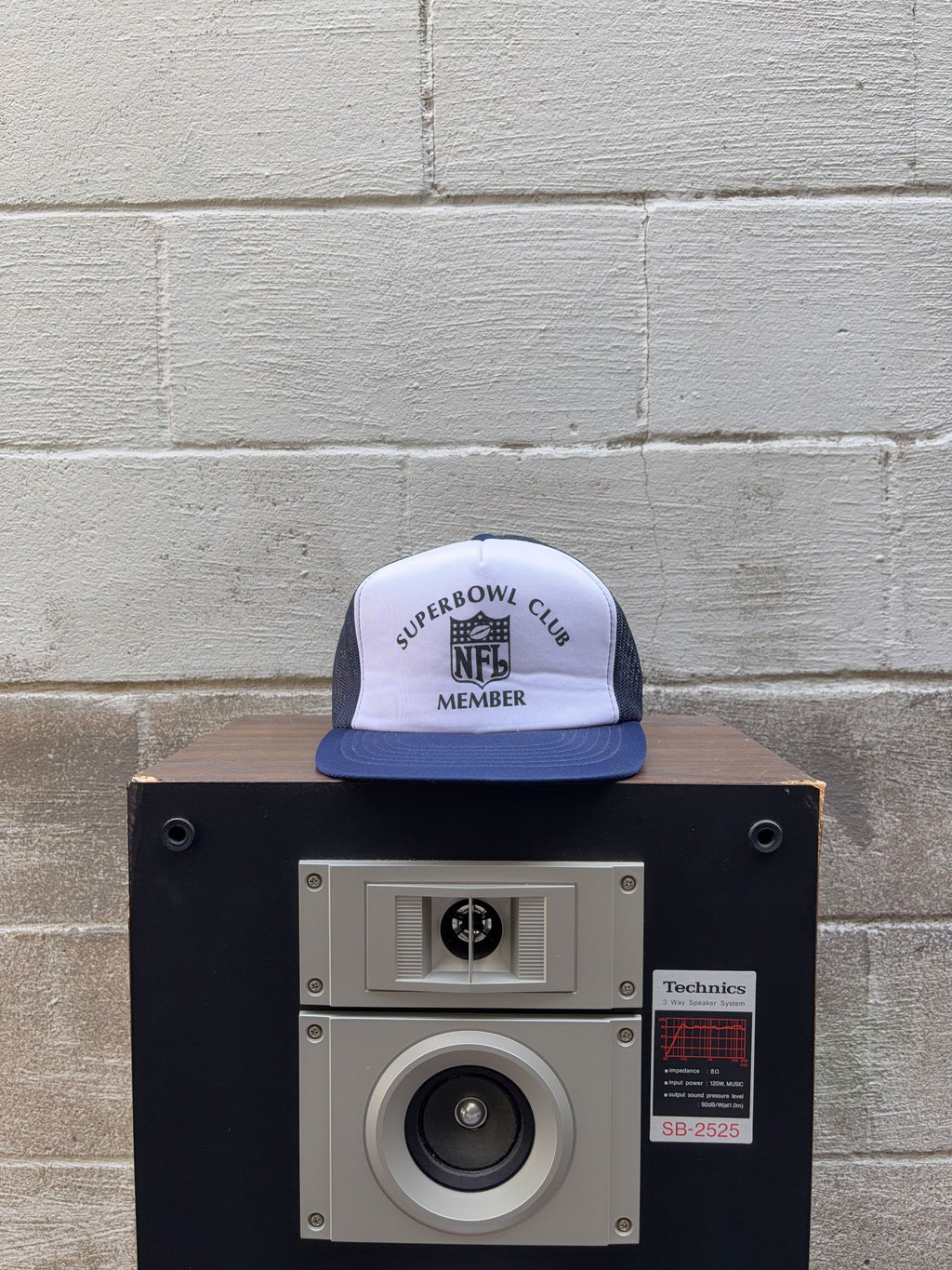 Vintage 80s/90s NFL Super Bowl Club Member Trucker Snapback Hat OSFA