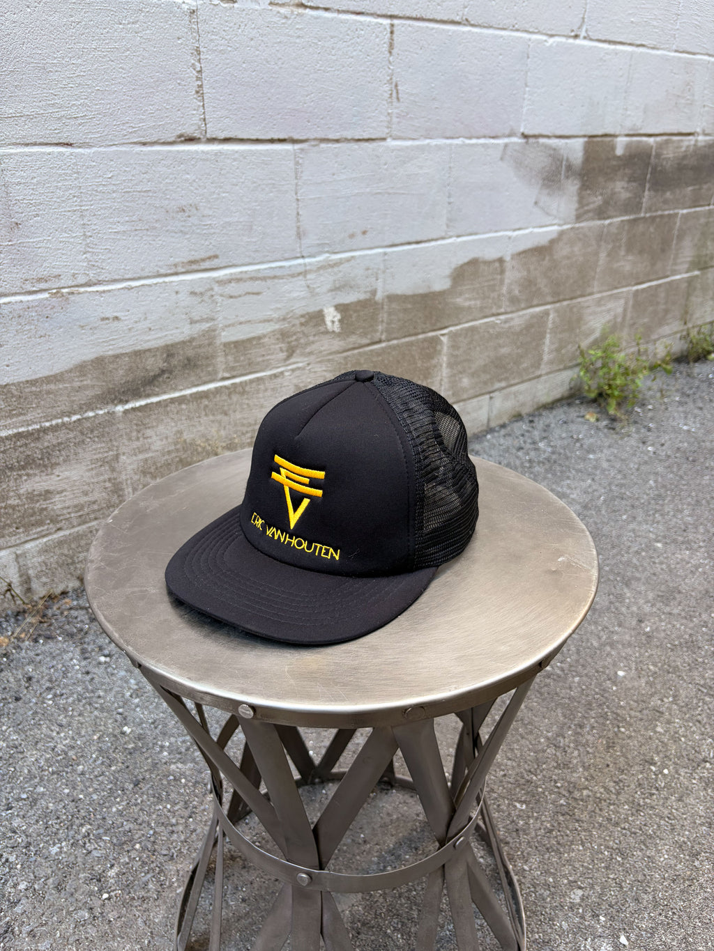 Eric Van Houten Embroidered Country Music Trucker Snapback Hat OSFA