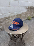 Vintage Detroit Tigers NFL Embroidered Big Spellout Strapback Hat OSFA