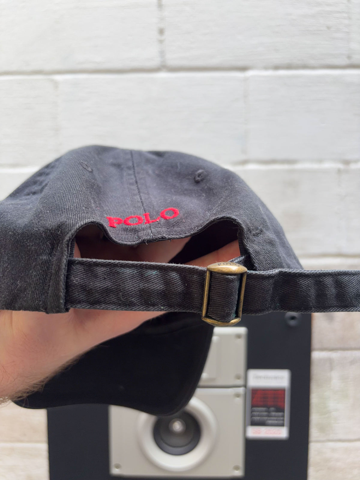 Vintage Polo Ralph Lauren Embroidered Pony Snapback Hat OSFA