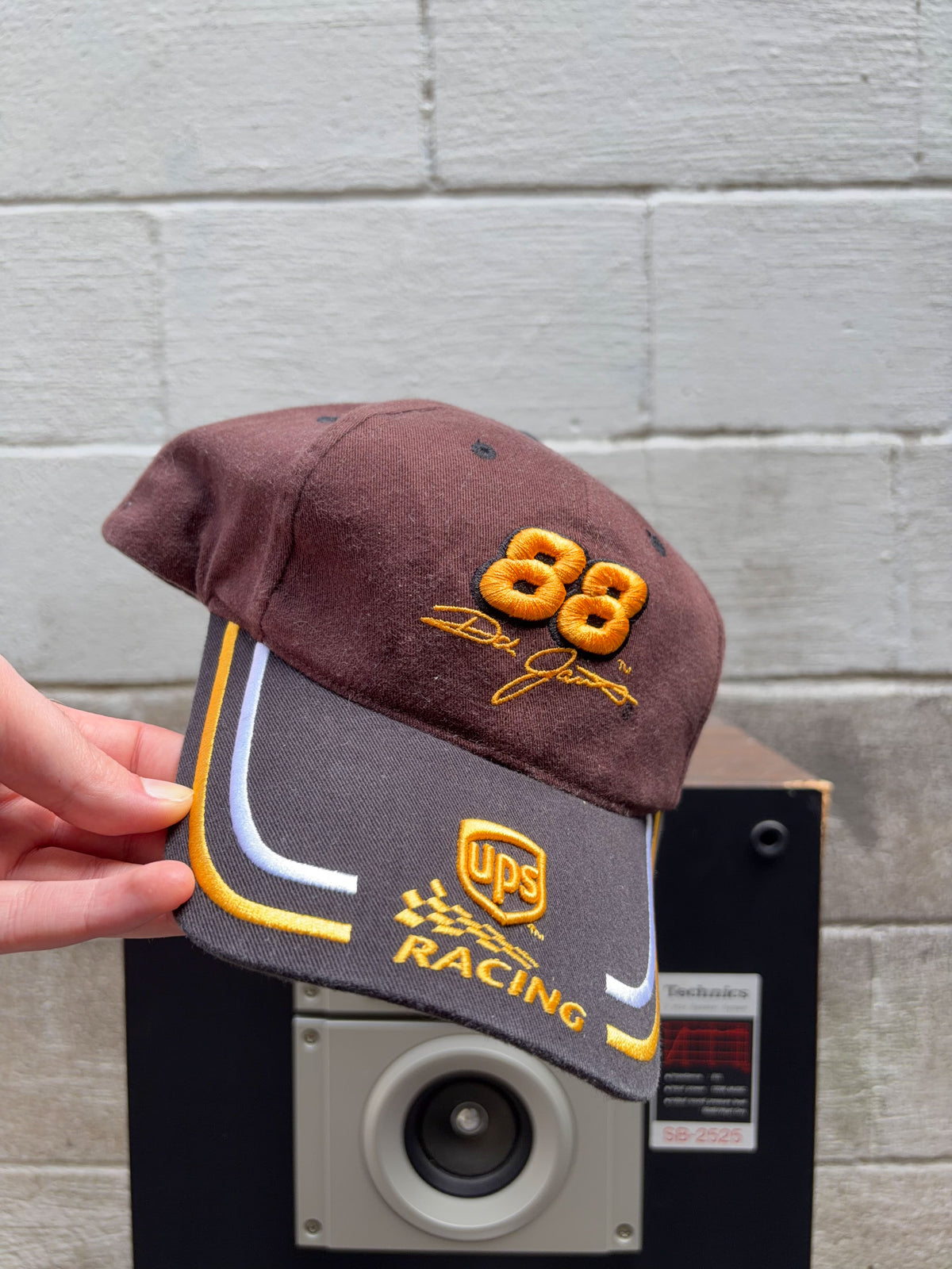 Vintage Dale Jarrett #88 Nascar UPS Racing Embroidered Snapback Hat OSFA