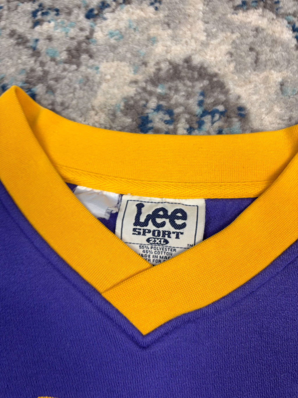 Vintage Minnesota Vikings NFL Embroidered Logo Spellout Crewneck Sweatshirt Size 2XL
