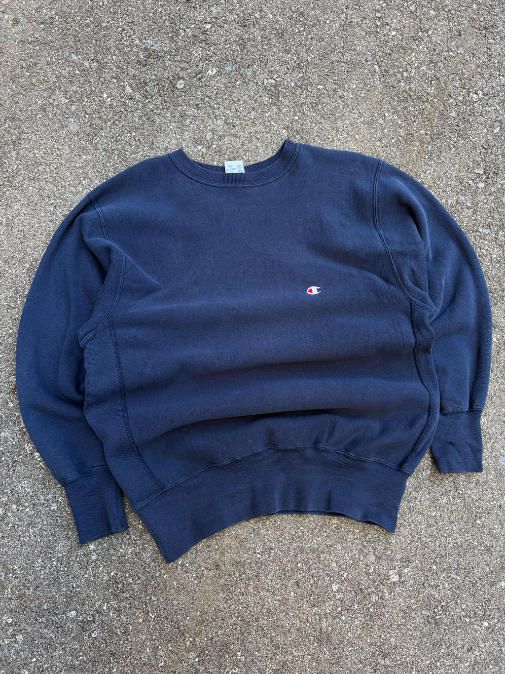 Vintage 90s Champion Reverse Weave Embroidered Logo Pullover Sweatshirt Size XL