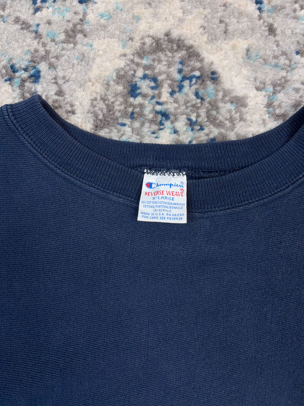 Vintage 90s Champion Reverse Weave Embroidered Logo Pullover Sweatshirt Size XL