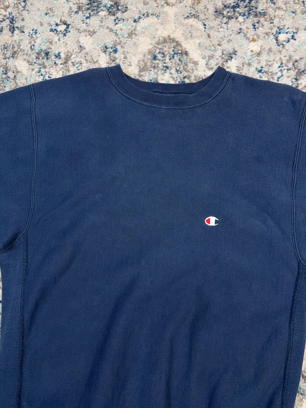 Vintage 90s Champion Reverse Weave Embroidered Logo Pullover Sweatshirt Size XL