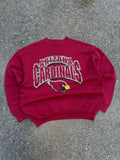 Vintage 1996 Arizona Cardinals NFL Spellout Graphic Crewneck Sweatshirt Size XL