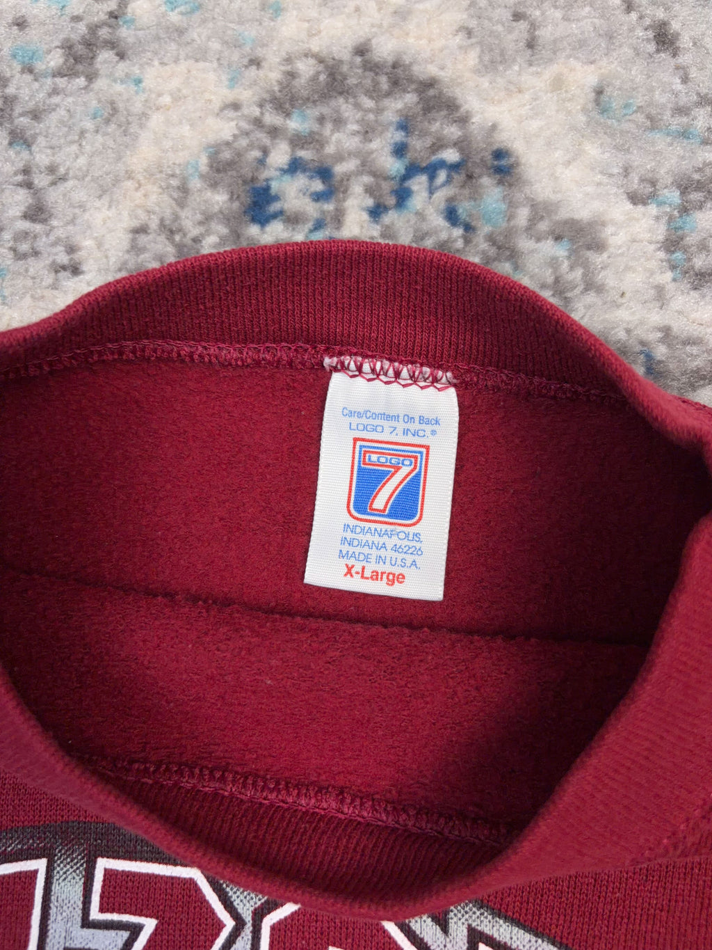Vintage 1996 Arizona Cardinals NFL Spellout Graphic Crewneck Sweatshirt Size XL