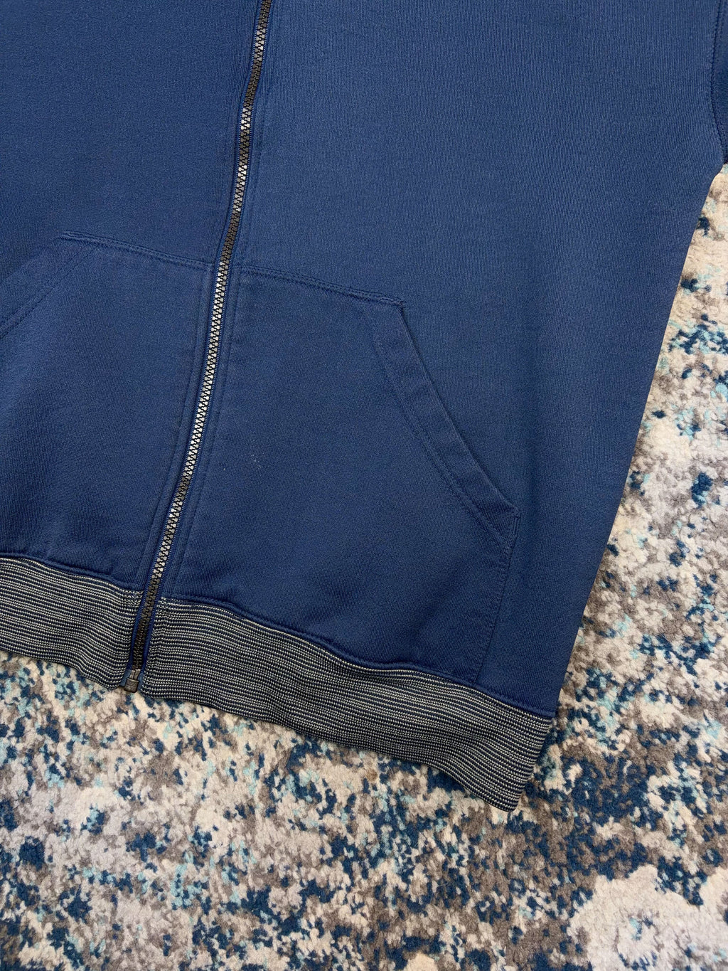 Vintage 90s Levis Silvertab Back Spellout Graphic Hooded Sweatshirt Size Large