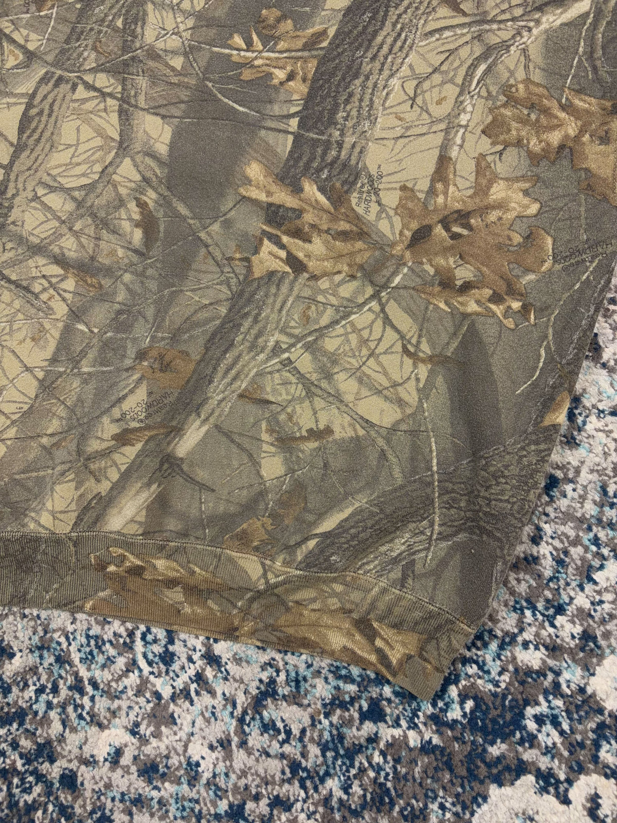 Vintage Realtree Hardwoods Hunting Camo Jerzees Crewneck Sweatshirt Size 2XL