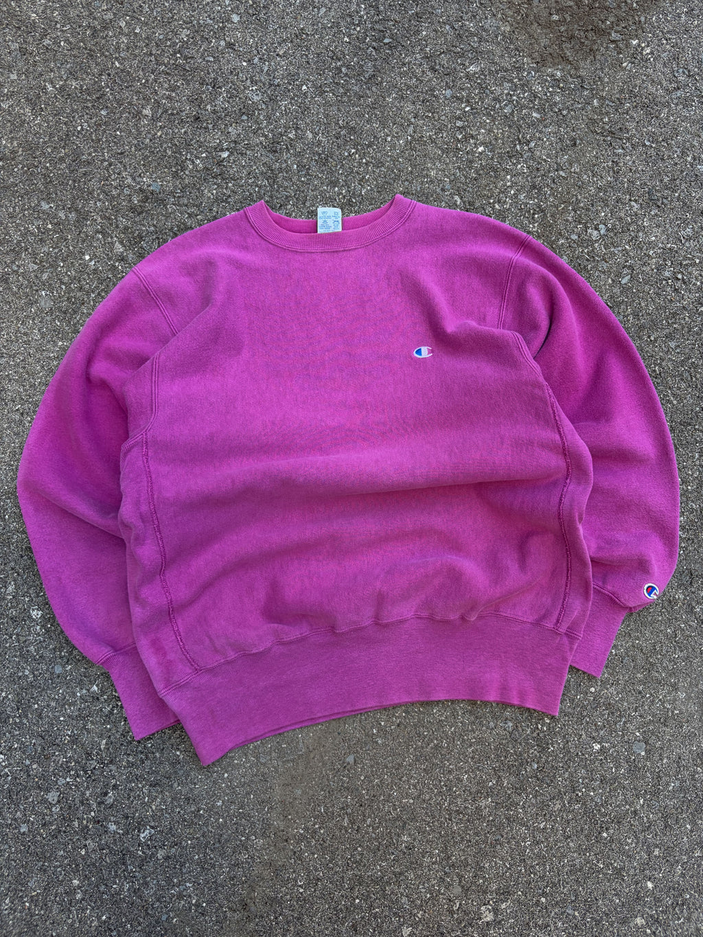 Vintage 90s Champion Reverse Weave Embroidered Logo Crewneck Sweatshirt Size XL