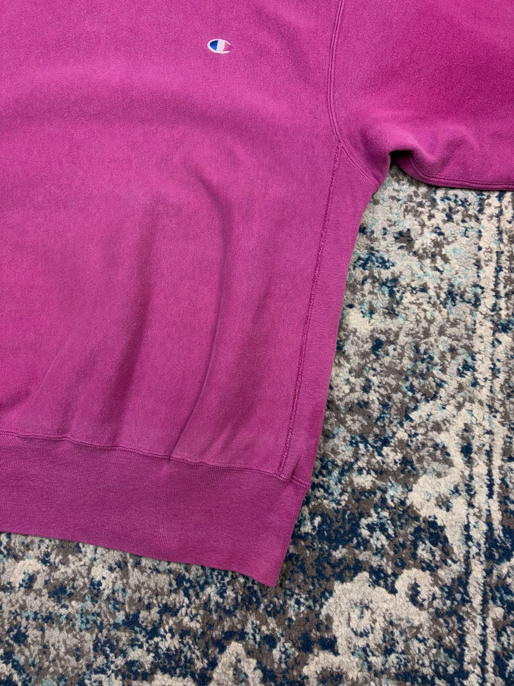 Vintage 90s Champion Reverse Weave Embroidered Logo Crewneck Sweatshirt Size XL
