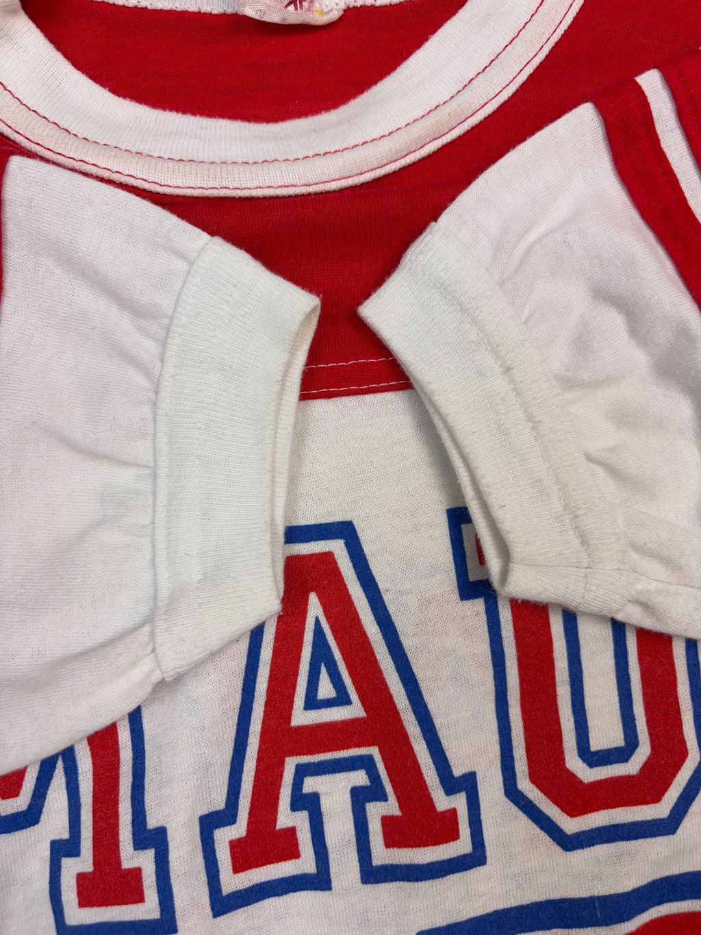 Vintage 80s/90s Alore Maui #87 T-Shirt Style Football Jersey Size Small