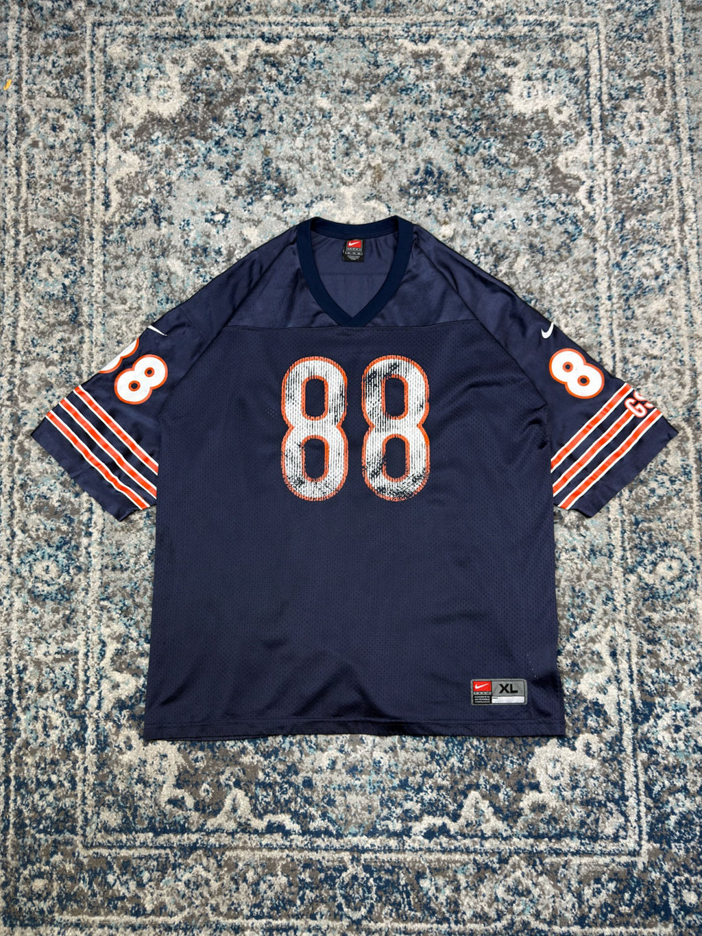 Vintage 90s Marcus Robinson #88 Chicago Bears NFL Nike Football Jersey Size XL
