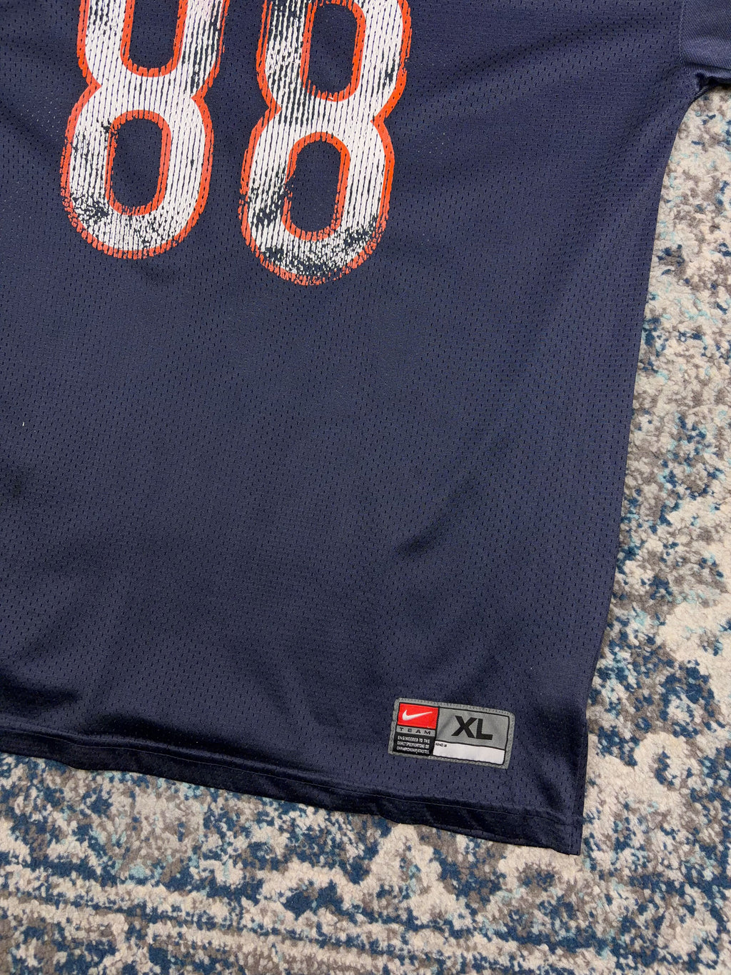 Vintage 90s Marcus Robinson #88 Chicago Bears NFL Nike Football Jersey Size XL