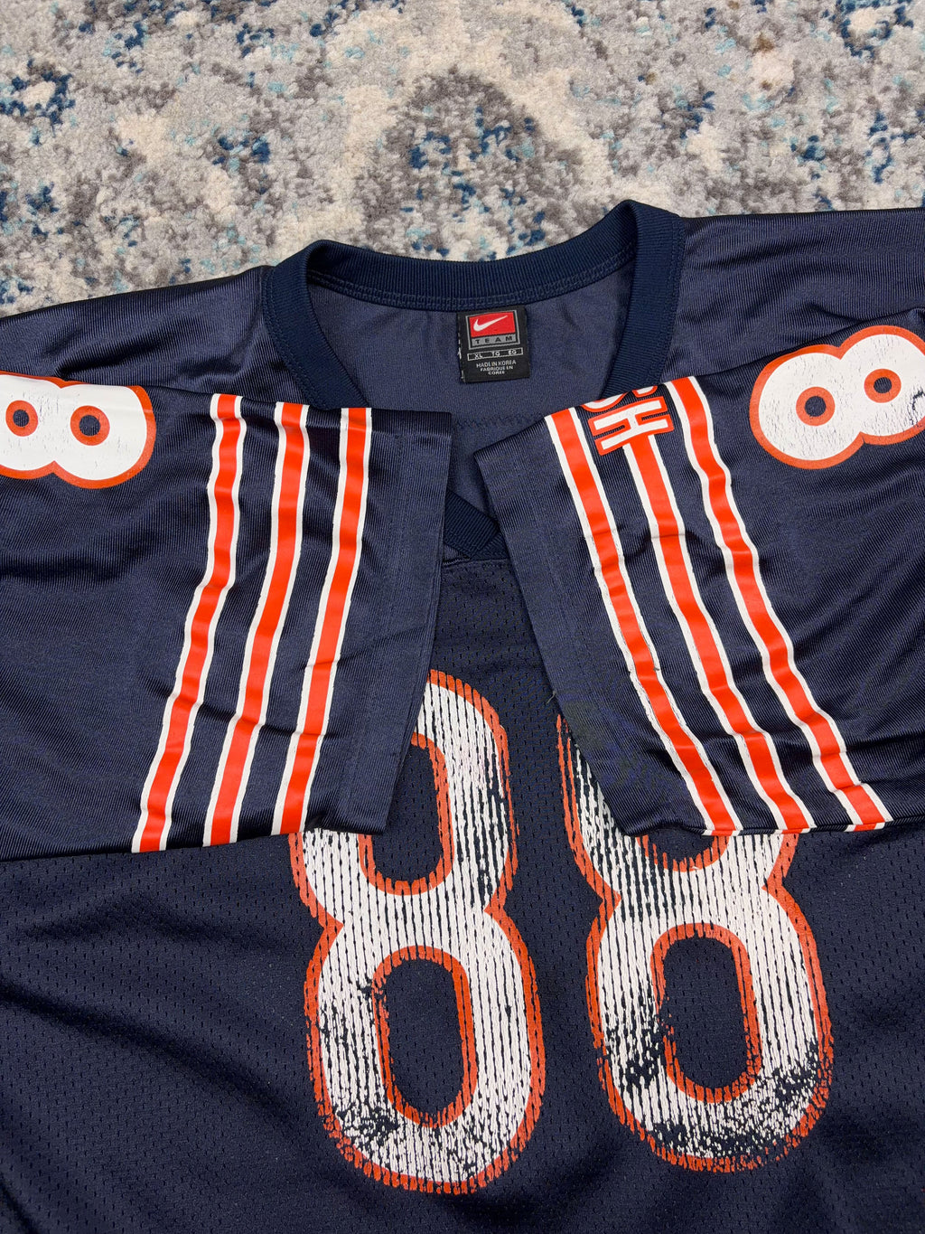 Vintage 90s Marcus Robinson #88 Chicago Bears NFL Nike Football Jersey Size XL