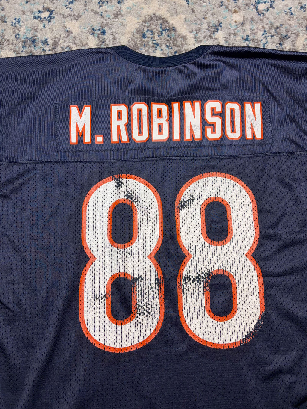 Vintage 90s Marcus Robinson #88 Chicago Bears NFL Nike Football Jersey Size XL