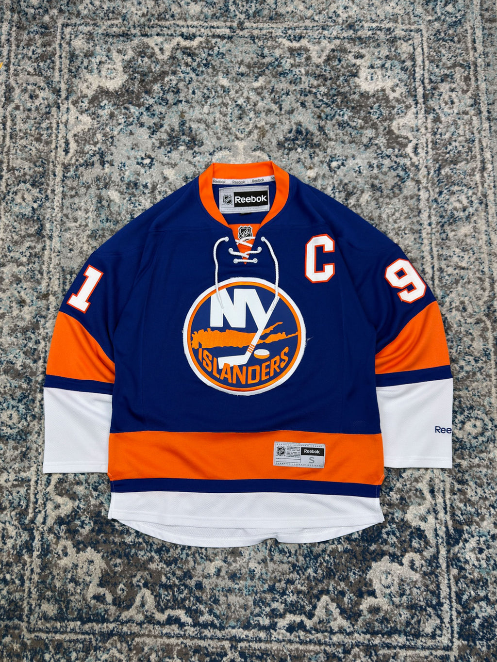 Vintage John Tavares #81 New York Islanders NHL Reebok Hockey Jersey Size Small