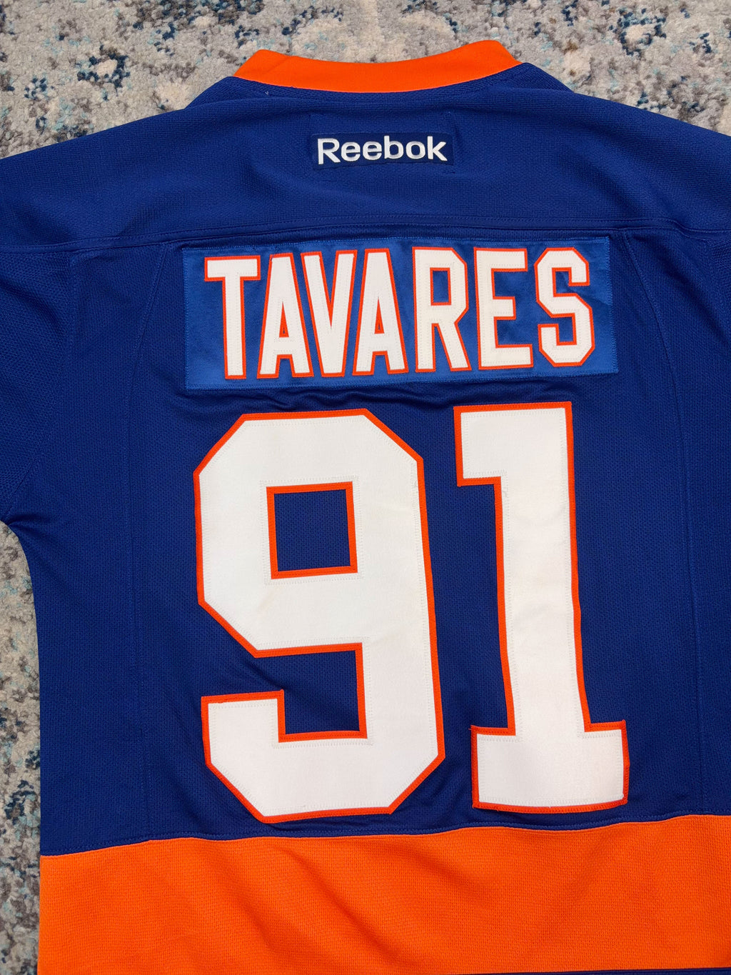 Vintage John Tavares #81 New York Islanders NHL Reebok Hockey Jersey Size Small