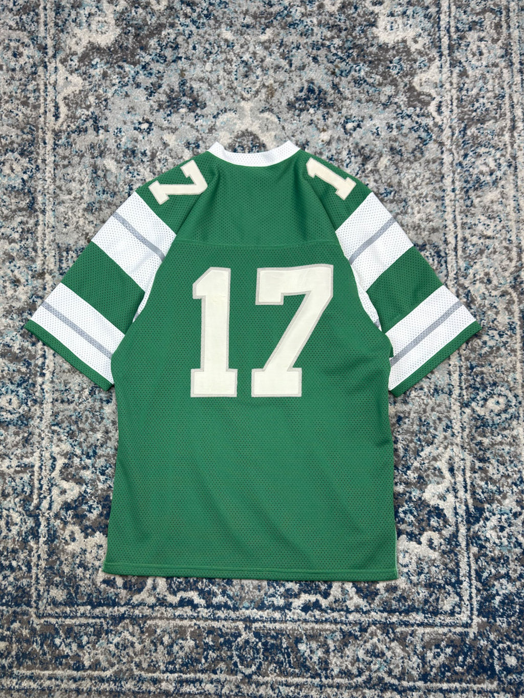 Vintage 80s Harold Carmichael #17 Philadelphia Eagles NFL Ravens Knit Football Jersey Size XL
