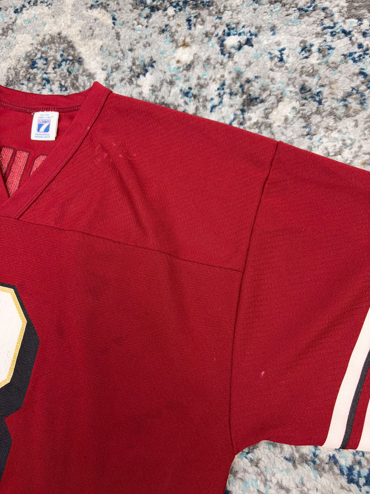 Vintage Steve Young #8 San Fransisco 49ers NFL Logo 7 Football Jersey Size Large