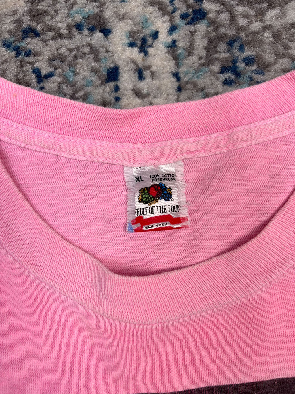 Vintage 80s/90s Bold Hold Cosmetic Promo Pop Art Graphic T-Shirt Size XL