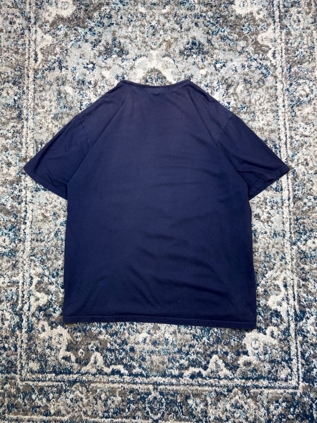 Vintage Polo Ralph Lauren Embroidered Pony Blue T-Shirt Size 2XL