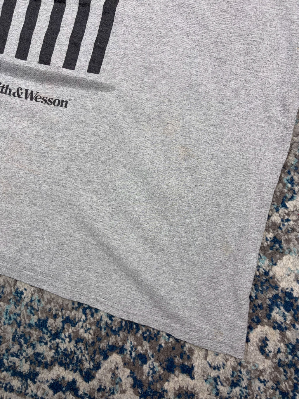Vintage Smith & Wesson Stay United American Flag Graphic T-Shirt Size 3XL