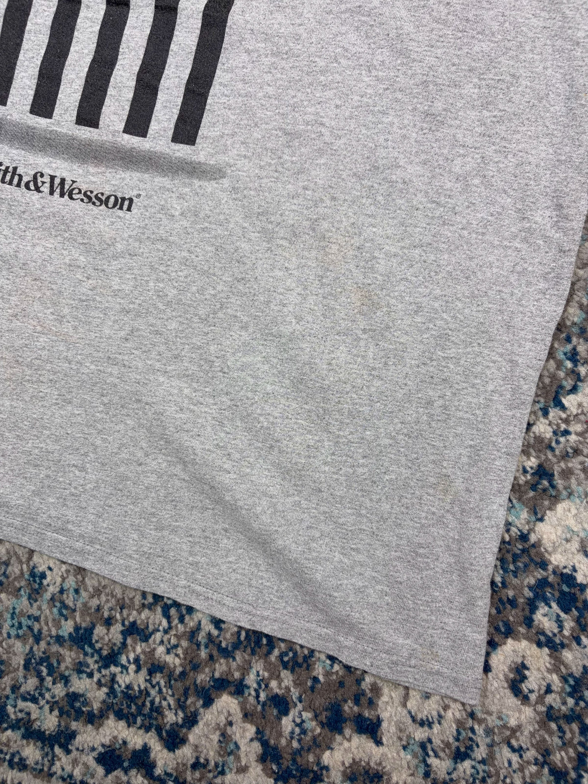 Vintage Smith & Wesson Stay United American Flag Graphic T-Shirt Size 3XL
